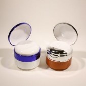 원형 진공 크림 용기