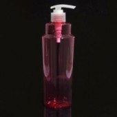 일반펌프PET 500ml 핑크투명