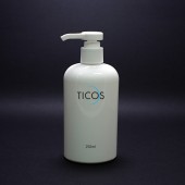 PET 250ml 원형각R 납작 용기