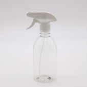 건스프레이용기 DR 500ml pet 투명 28Ø 건all 백색