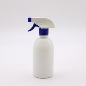 건스프레이용기 DR 500ml pe 불투명 28Ø 건 청색/백색