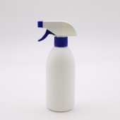 건스프레이용기 NSP 500ml pet 백색 28Ø 건 청색/백색