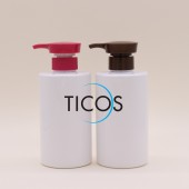 PET 500ml 원형각 통통 용기