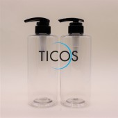 PET 500ml 원형각 통통 용기