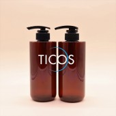 PET 500ml 원형 둥근바닥 용기