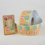 식품 라벨스티커