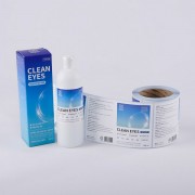 렌즈세척액 라벨스티커